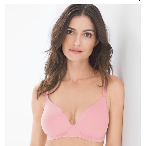 NWT Soma Memorable Wireless Soft Tshirt Bra 34 D Rio Plum Purple #0159 - Picture 9 of 9